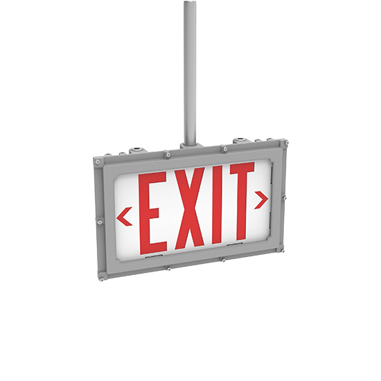 Emergency Exit Sign AURA™ GHE - GRINSAFE